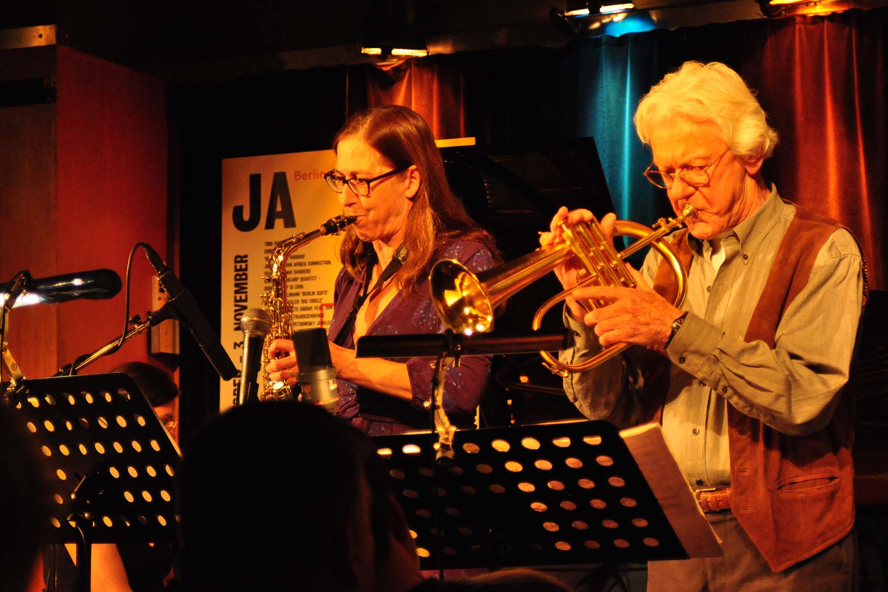 Ilona Haberkamp Ack van Rooyen Jazzfest Berlin Cool is Hipp is Cool